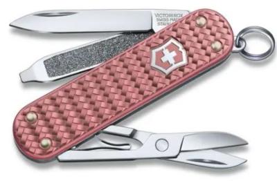 Victorinox - Navaja Classic SD Precious Alox Gentle Rose 0.6221.405G