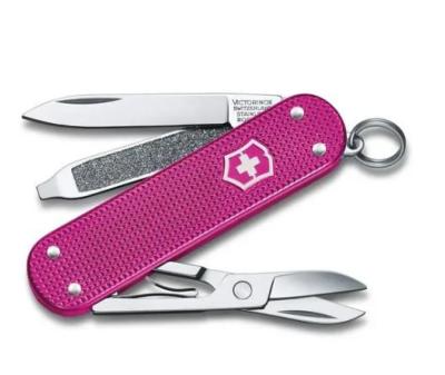 Victorinox - Navaja Classic SD Alox Flamingo Party 0.6221.251G