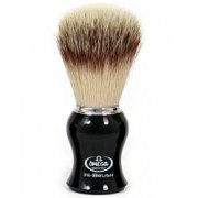 Omega - Brocha de afeitar Hi-Brush negra